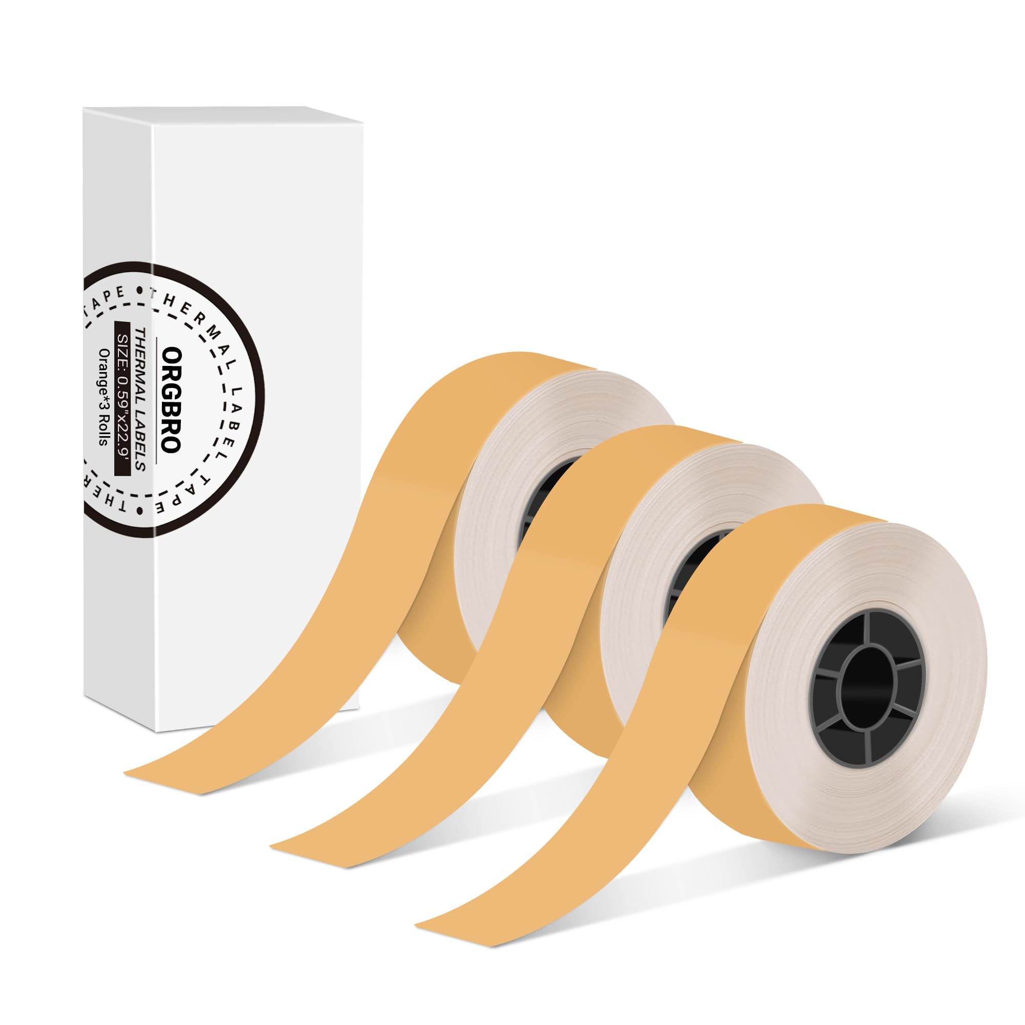 3 Rolls Compatible with Phomemo D30, ORGSTA S001, ORGBRO X1