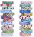 24 Rolls Washi Tape Set- 8mm Wide Decorative Masking Tape for DIY Craft Scrapbooking Gift Wrapping