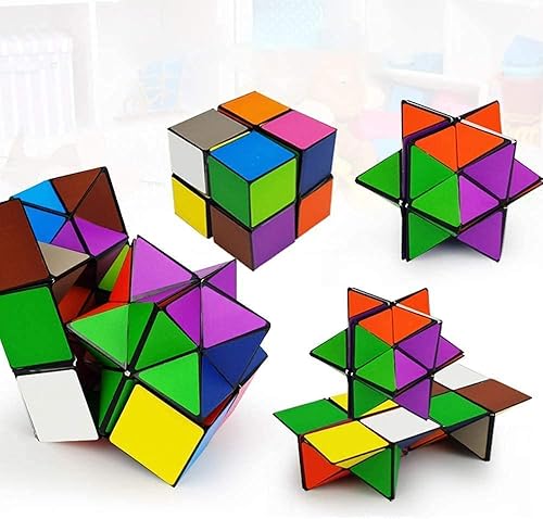 Miniatura 2 de Juguetes para niños de 8 a 12 años, juego de cubo mágico de estrella para niños de 9, 10, 11, 12 años, juguete clásico de cubo infinito, juegos de