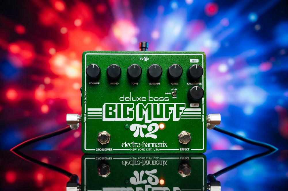 Electro Harmonix Deluxe Bass Big Muff Pi 2 Fuzz Effekpedal