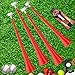 Collapsible Stadium Horn 24 Inch Vuvuzela Plastic Trumpet Horn Blow Horn Noisemakers Loud Sound Soccer Horn Cheer Horn for Sporting Events Graduation Games School Party Supplies Favors Accessories