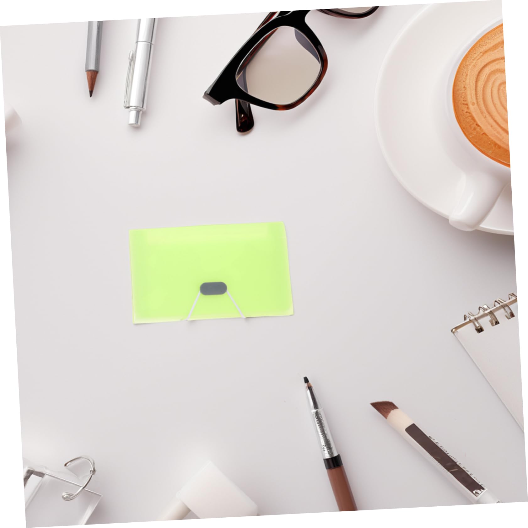 DOITOOL 5 Set Cartellina Organizzatrice Portatile Con Scomparti Colorati Organizer Per Documenti Ricevute E Fatture Design Compatto E Leggero Per Ufficio E Scuola 4 Pezzi*5