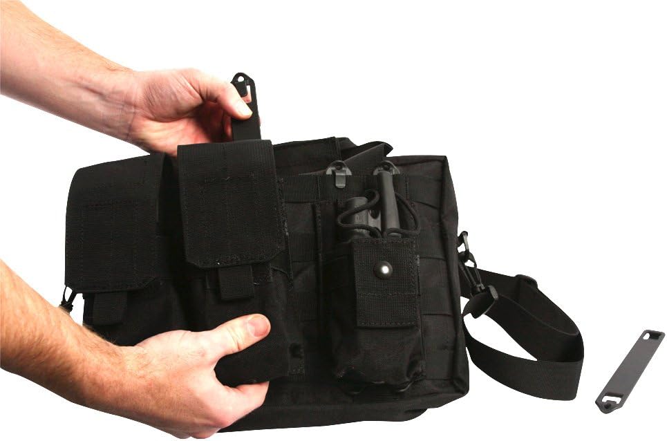 LA Police Gear MOLLE Gear Bag, Utility Bag, Small Bug Out Bag, Tactical Range Bag, Ammo Storage Bag