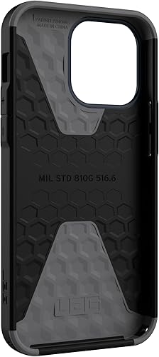 Miniatura 7 de URBAN ARMOR GEAR UAG - Funda diseñada para iPhone 14 Pro Max, color marrón oscuro de 6.7 pulgadas, diseño civil, elegante, ultrafina, resistente a