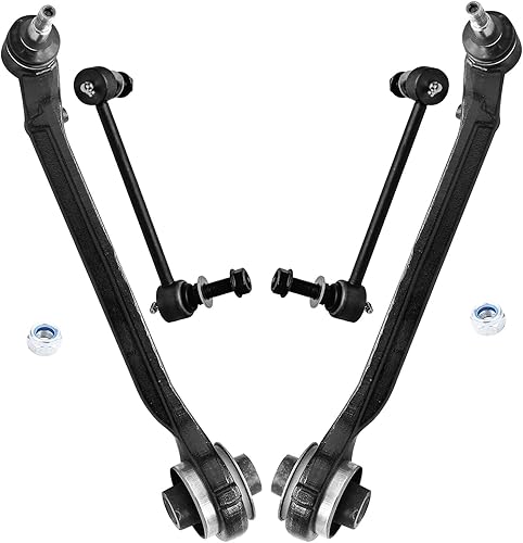 Miniatura 1160 de Detroit Axle - Kit de brazos de control delanteros de 4 piezas para Chevrolet Aveo Aveo5 Pontiac G3 Wave Wave5 Suzuki Swift+, 2 brazos de control