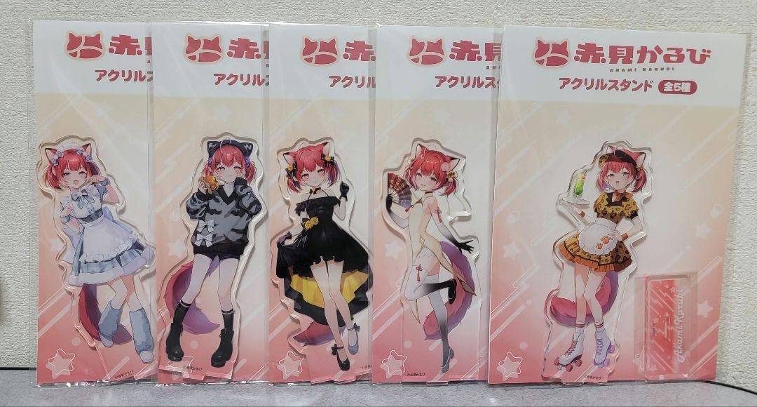 Amazon.co.jp: GiGO限定 赤見かるび アクリルスタンド オリジナル 