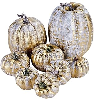 Ywlake 98 Pcs Autumn Artificial Maple Leaves, Harves Pumpkins, Acorns, Pine Cones and foam cuttings for Halloween Thanksgiving Fall Harvest Home Party Holiday Decoration