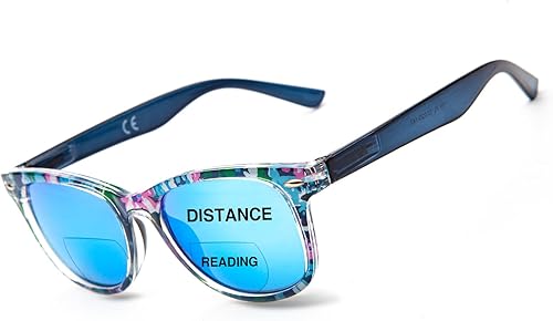 Amorays Gafas de lectura bifocales para mujer - Lectores bifocales con bisagra de resorte