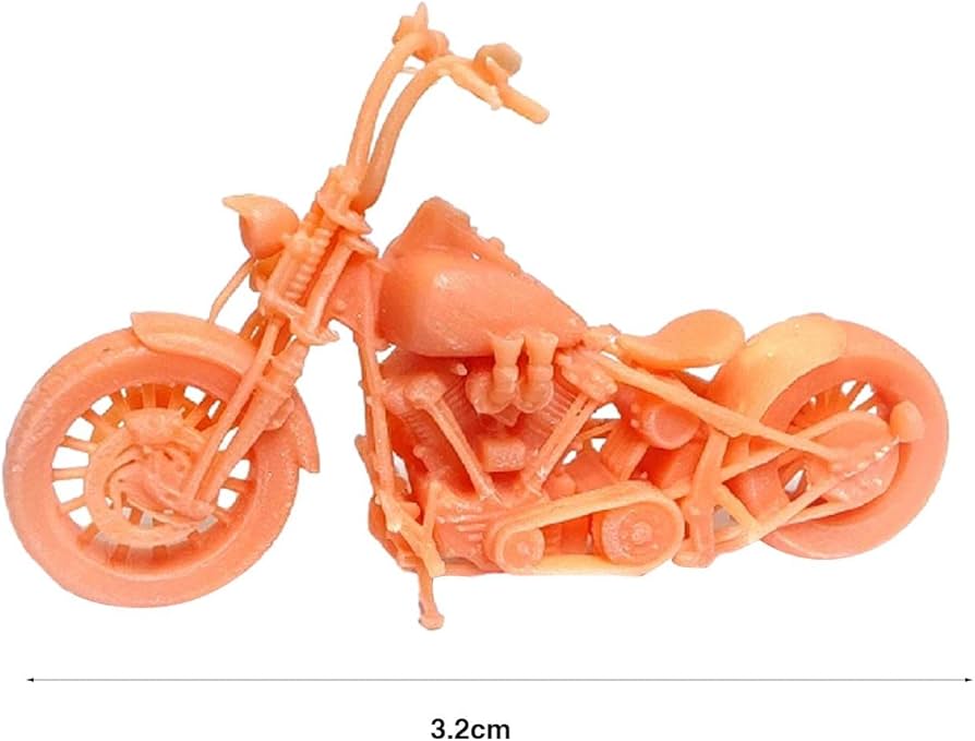 ミニチュアバイク Amazon | Generic ミニチュアバイク、1:64 オートバイモデル、建築