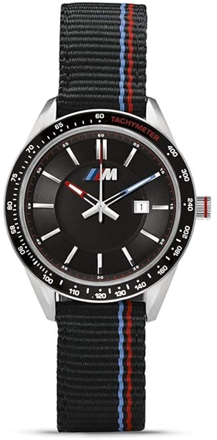 BMW Montre M pour homme Noir Diam�tre 42 mm : Amazon.fr: Mode