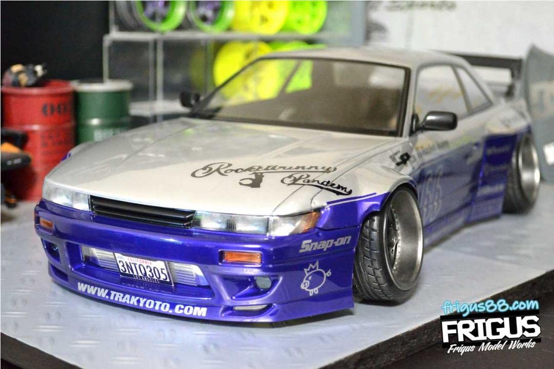 Amazon.co.jp: 塗装済完成品アディクション製 S13シルビアPANDEMフル  