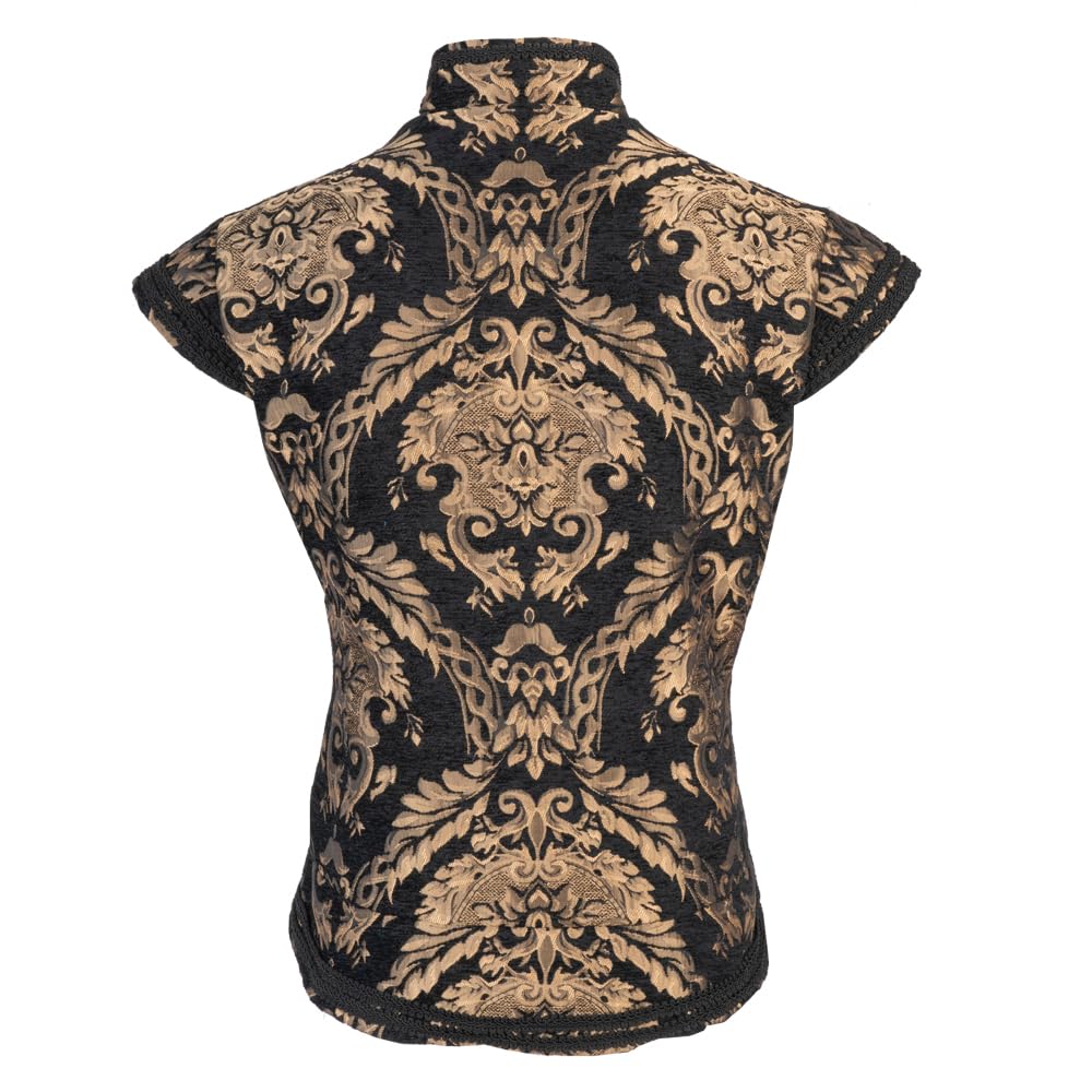 Herren Tudor-Jacke, Mantel, Tudor-Elisabethanische Zeit, Edelkönig, Kolonial-Piratenkostüm, Doublet mit abnehmbaren Ärmeln