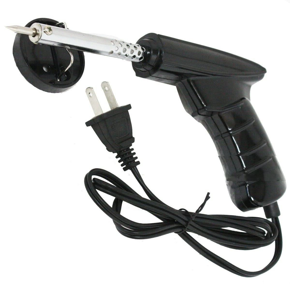 30 Watt 110 Volts Pistol Solder Soldering Iron Type Gun With Tip Stand,Jikkolumlukka