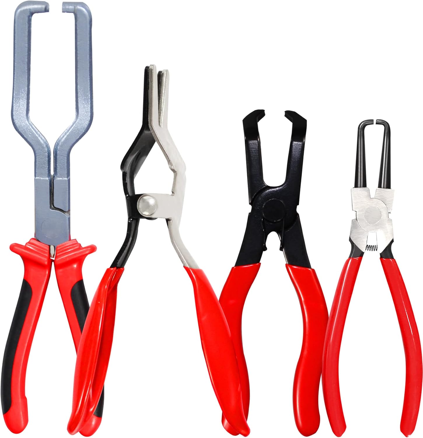 4 Pcs Fuel Line Pliers Set With 80 Degree Disconnect Pliers