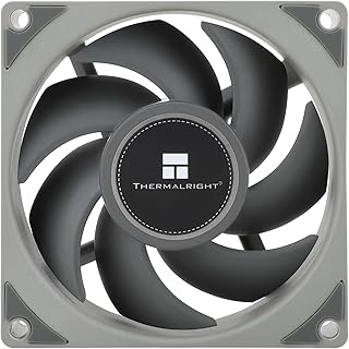 Thermalright TL-B8 CPU Fan Computer Case Fan Quiet 4pin PWM PC Fan, 80mm Silent Cooler Fan, 2200RPM Speed, CPU Cooling Fan