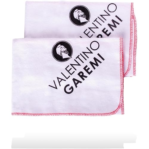 Cotton Polishing Cloth Set (2 Pack) – Dual-Sided Soft & Coarse Cleaning Cloth for Shoes, Leather Care & Buffing – 17” x 17” Reusable Cotton Rags