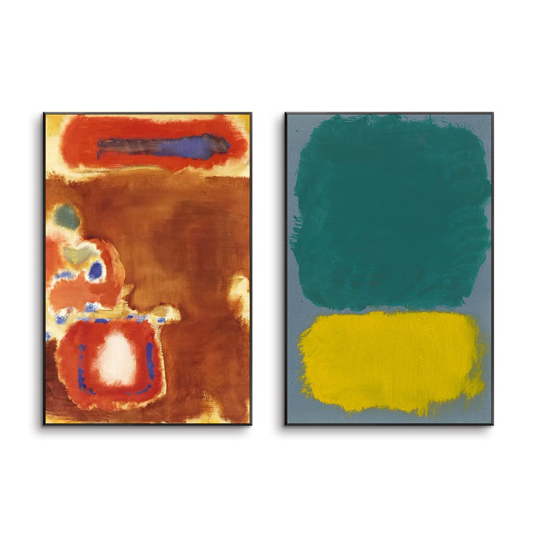 Amazon.co.jp: マークロスコ アートパネル 2枚 飾り絵 Mark Rothko 