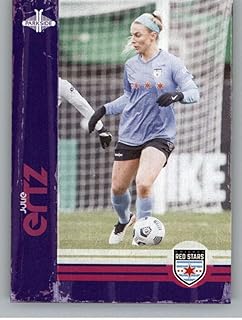 2021 Parkside NWSL Volume 2 Vintage #V48 Julie Ertz Chicago Red Stars Official National Womens Soccer League Trading Card ...