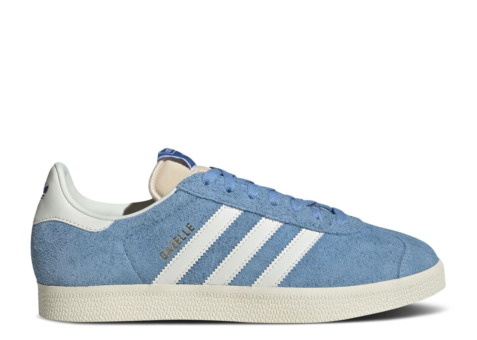 adidas Gazelle Men's Shoes, Light Blue/Off White/Cream White, Size 8
