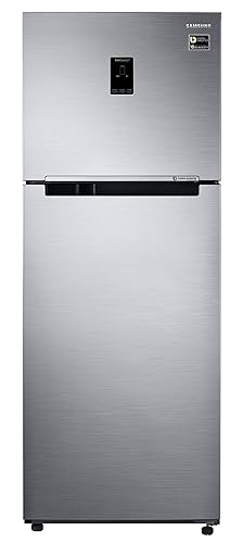 Samsung 385L 1 Star Inverter Frost-Free Convertible 5 In 1 Double Door Refrigerator (RT42C5531S8/HL,Elegant Inox 2023 Model)