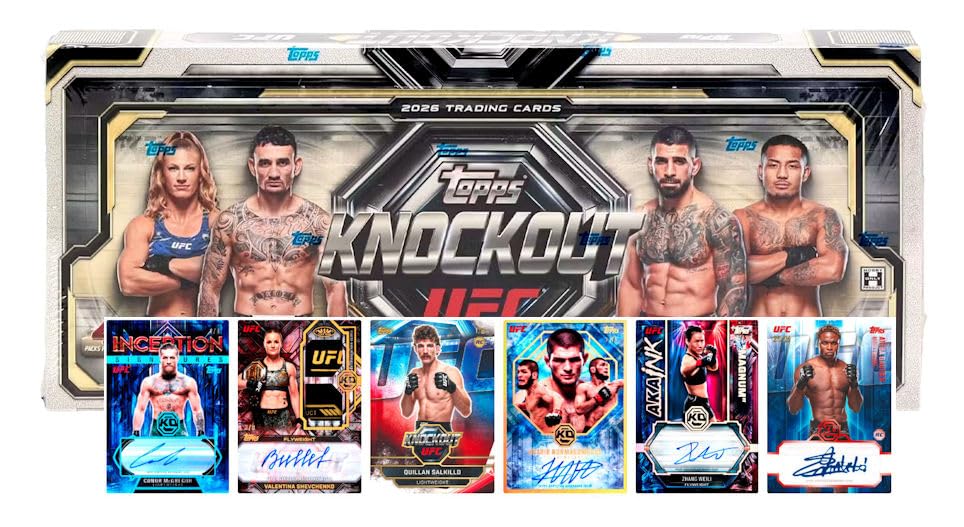2026 Topps Knockout UFC box (8 pks/bx)