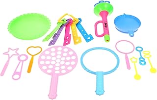NOLITOY 1 Conjunto 17 Pçs Brinquedo De Sopro De Bolha Brinquedo De Bolha Brinquedo De Bolha Lembrancinhas De Festa Varinha De Bolha Brinquedo Externo Brinquedos Soprador De Bolha Conjunto