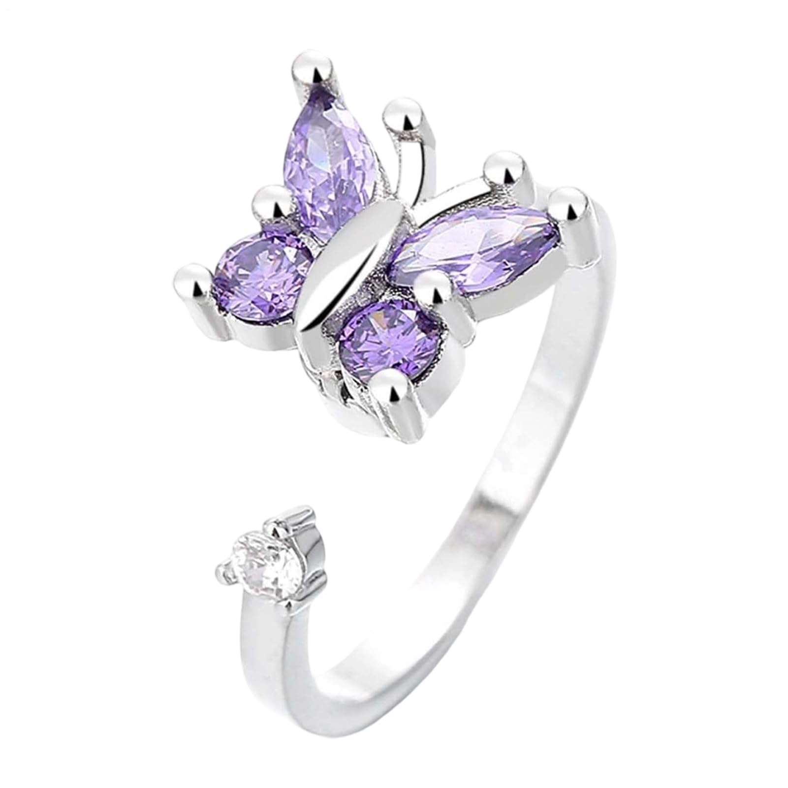 Anillos antiestrés Ajustables | Giratorio calmante para el Dedo, Accesorio para aliviar el estrés para Hombres y Mujeres, Oficina, Aula, Viajes, Trabajo, reuniones, Ideal para cumpleaños, día