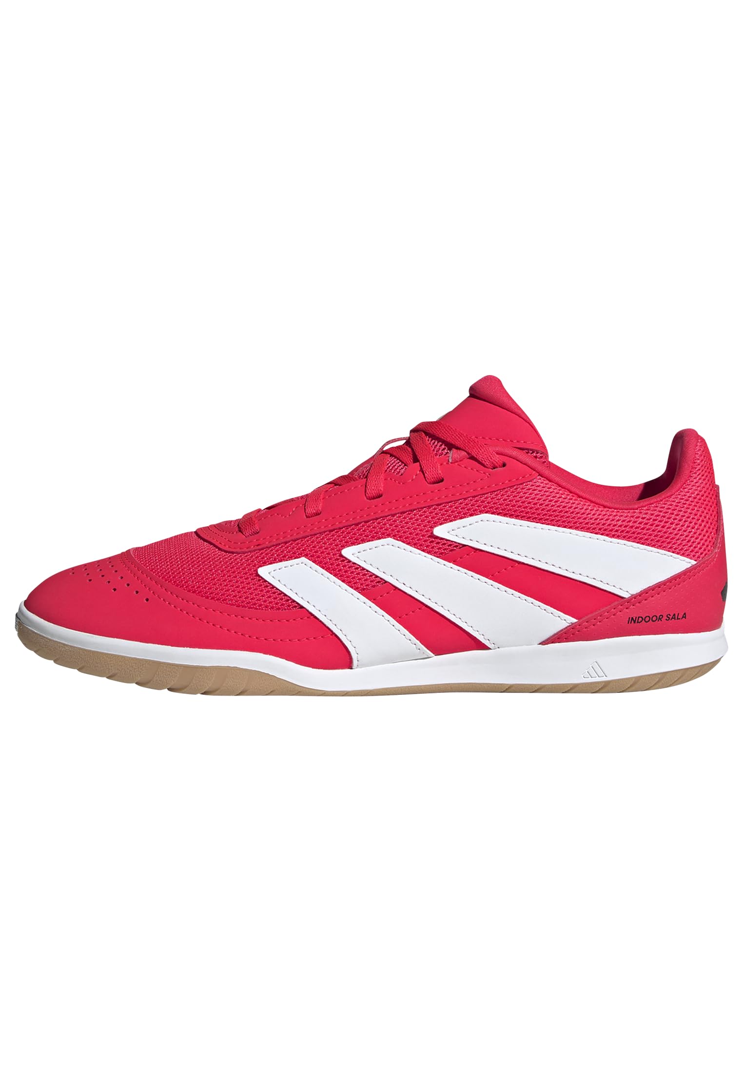 Adidas Men's Pator League Indoor Football Boots - Red/White - 9 (43.3)