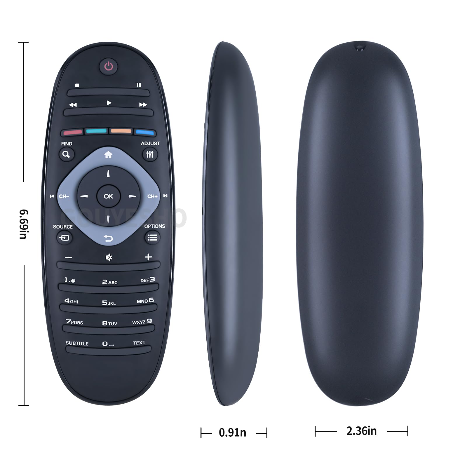 Telecomando Ricambio Per Philips 32PFL7675M/08, 7685H/12, 7685K/02