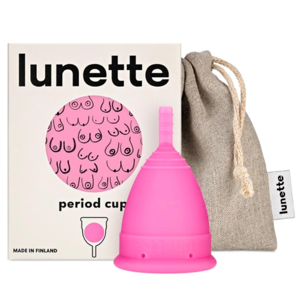 LunetteReusable Menstrual Cup - Pink - Model 2 for Normal or Heavy Flow - Special Edition