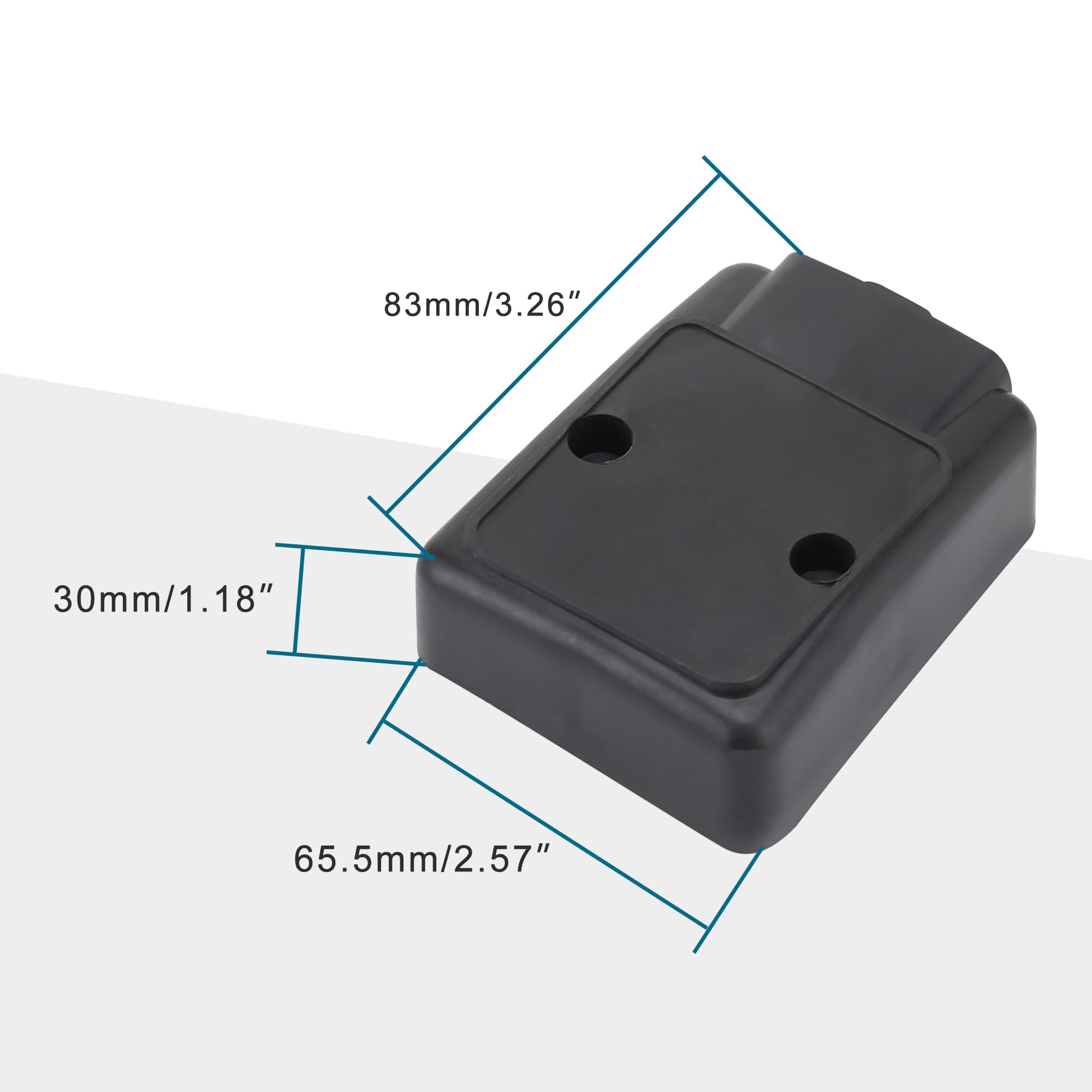GOOFIT Universal Luftfilter 45mm Für 2-Takt Motor – Rundschwamm Filter Für Pocket Bike, Mini Moto, Roller