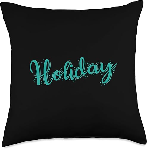 Holiday Leisure Vacations Travel Family Throw Pillow, 18x18, Multicolor