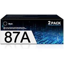 87A Toner Cartridge Replacement for HP 87A CF287A 87X CF287X LaserJet Enterprise M506 M506dn M506n M506x Pro M501 M501dn M527 M527dn Printer 2 Pack Black