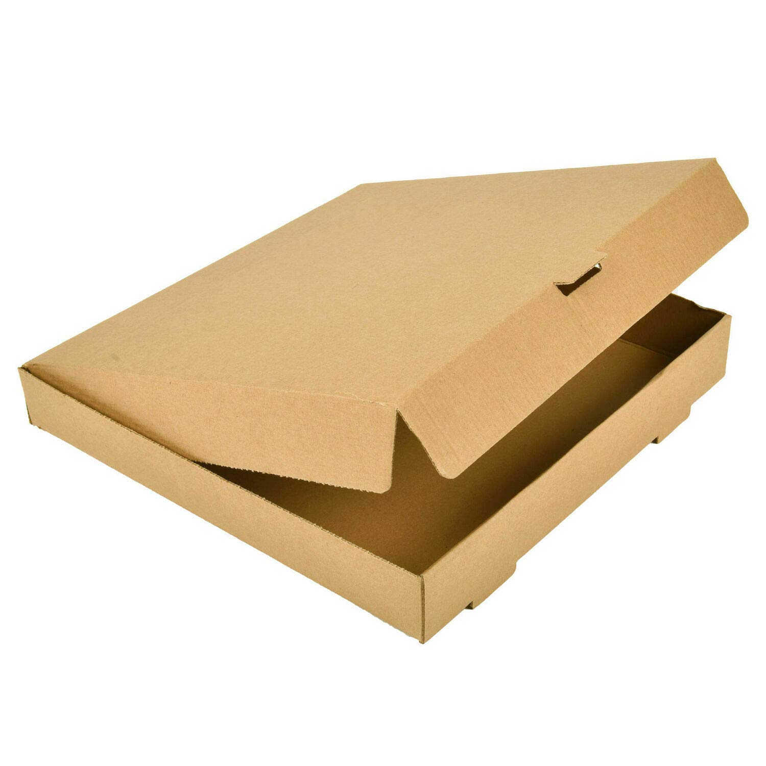 9 Inch Pizza Box Kraft Brown - Fully Compostable and Recylcable - 100 Pack