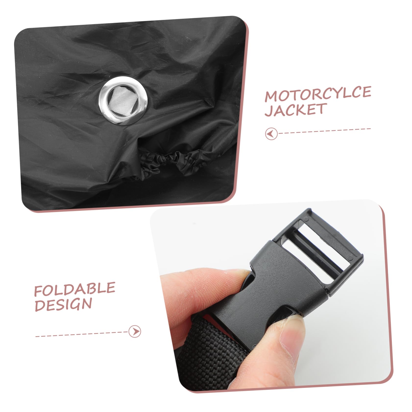 Housse de Pluie pour Scooter, Protection Intégrale Extérieure en Polyester | Couverture Anti-intempéries, Coupe-vent et Étanche, pour Vélo de Route et Trottinette Électrique