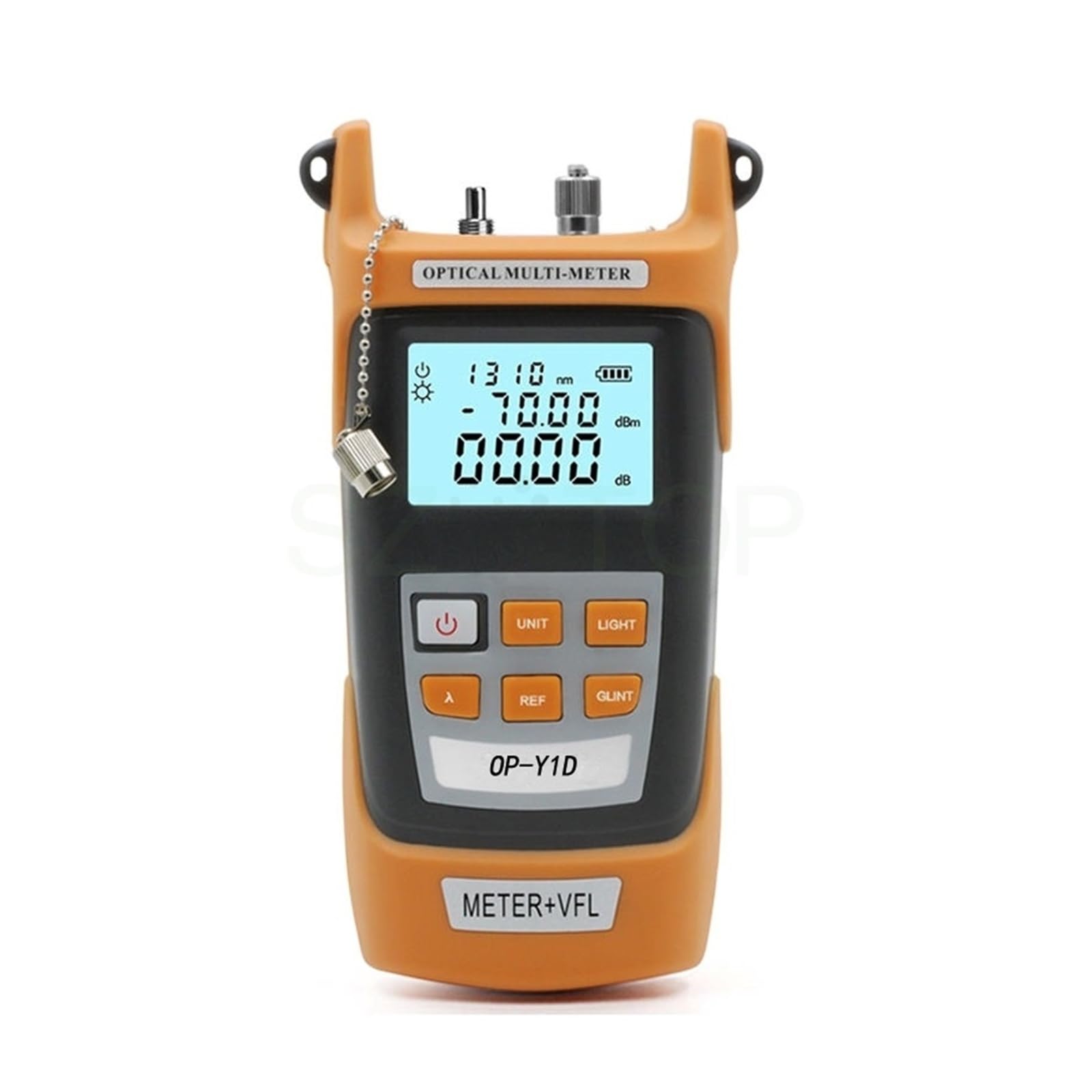 Miernik mocy optycznej, Miernik mocy optycznej -50~+26dbm -70~+10dbm 4 w 1 mierniku 1-15km wizualny lokalizator uszkodzeń Test kabla sieciowego Tester światłowodów(5KM 70 10dbm)