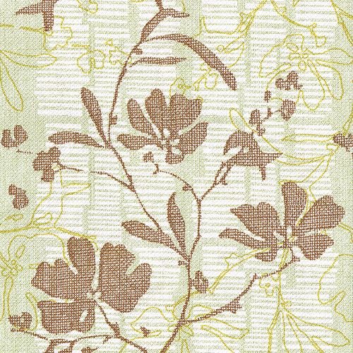 Serviettes 40 x 40 cm steam marron anti-déchirure et haute densité