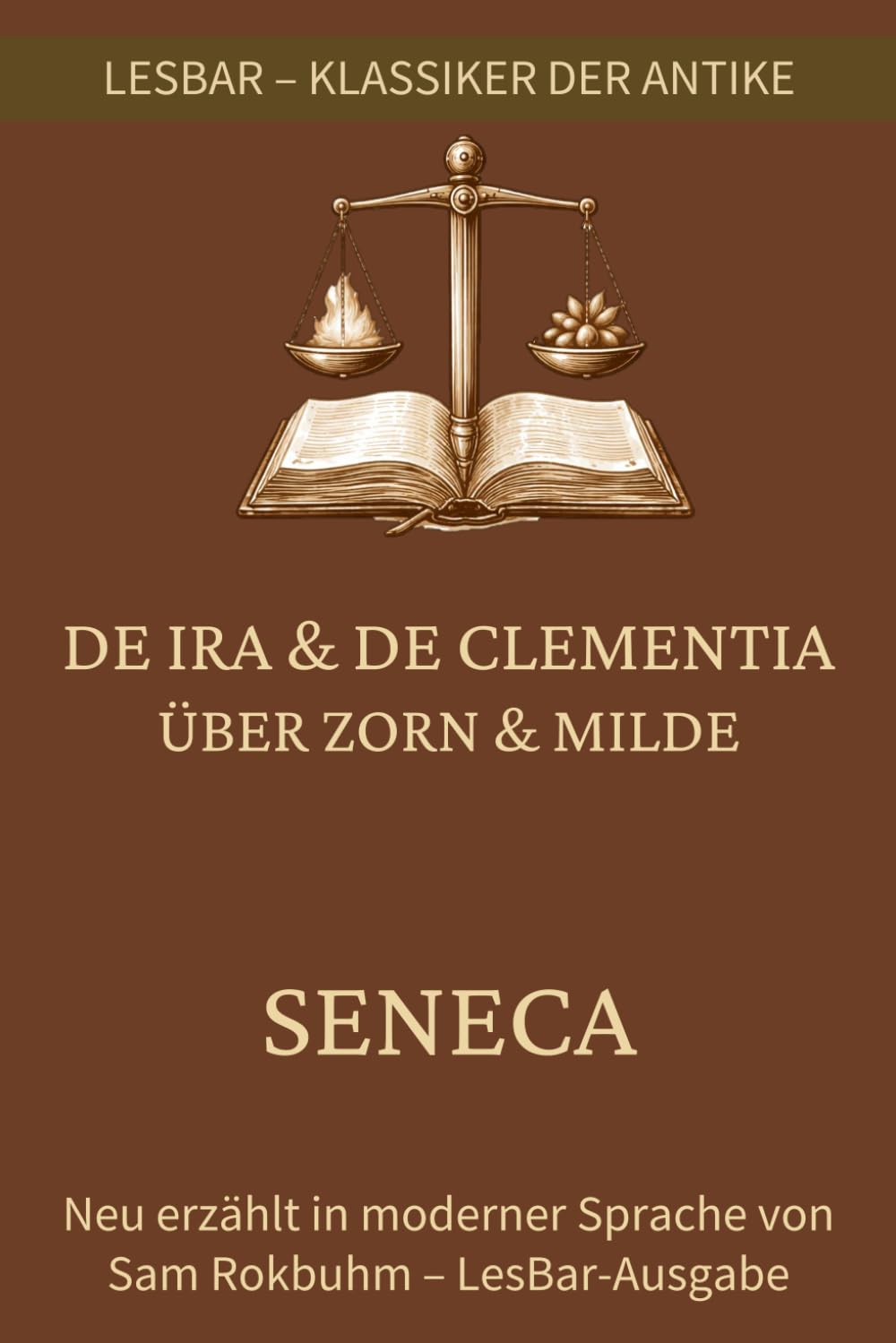 Seneca - Über Zorn (De Ira) & Über Milde (De Clementia): LesBar - weil Klassiker nicht kompliziert sein müssen (LesBar - neu erzählt in moderner Sprache)