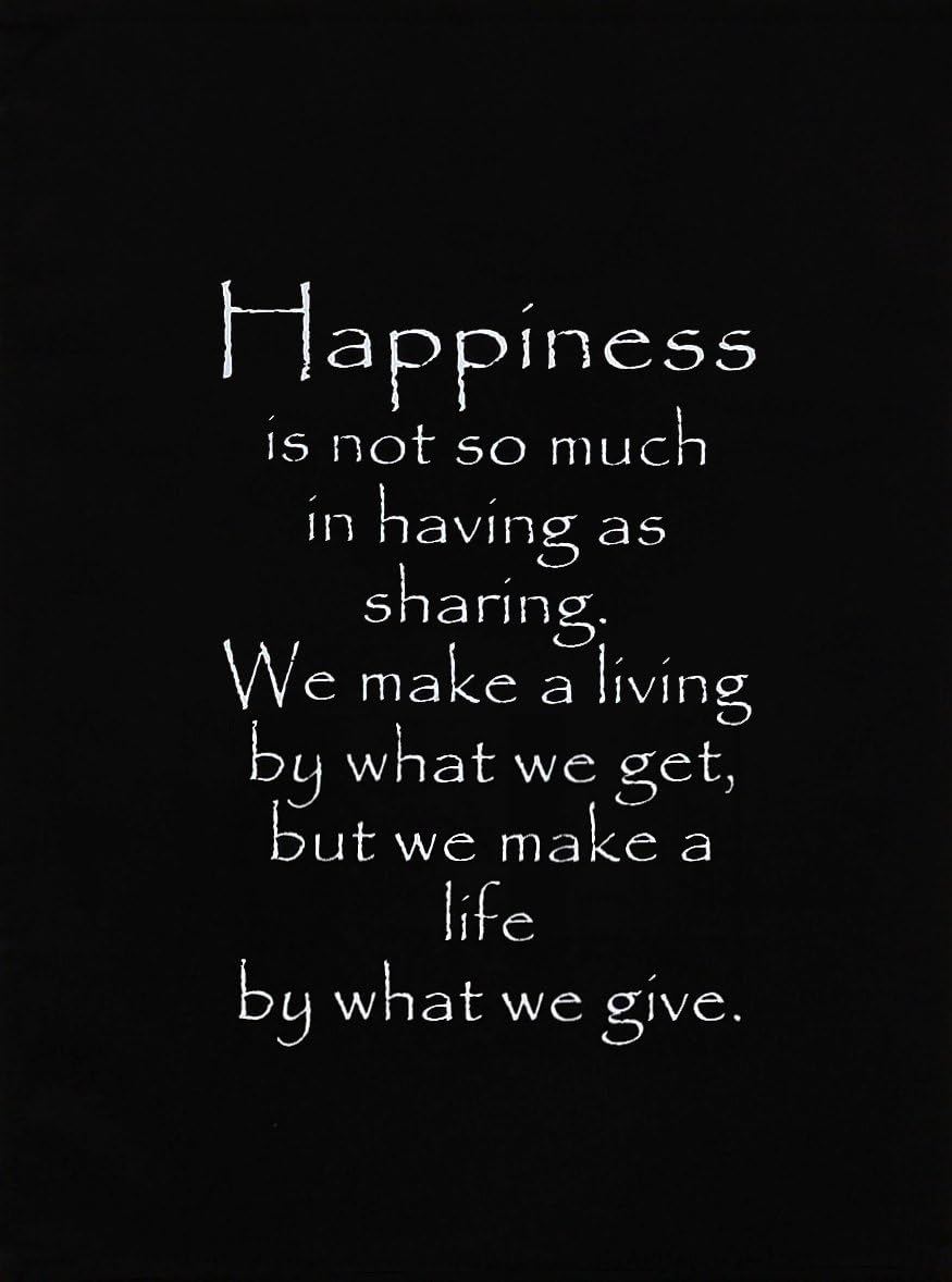 G6 Collection Inspirational Wall Decor Happiness Banner Large, Inspiring Quote Wall Hanging Scroll, Affirmation Motivational Uplifting Message Decoration, Thought Saying Tapestry Happiness (Purple)