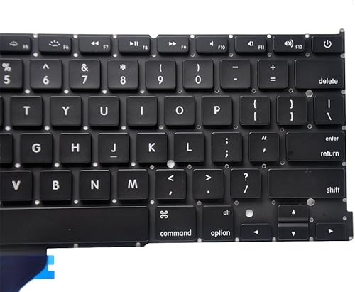 Miniatura 5 de Padarsey Teclado de repuesto con retroiluminación retroiluminada compatible con MacBook Pro Retina de 13 pulgadas A1502 (finales de 2013 a