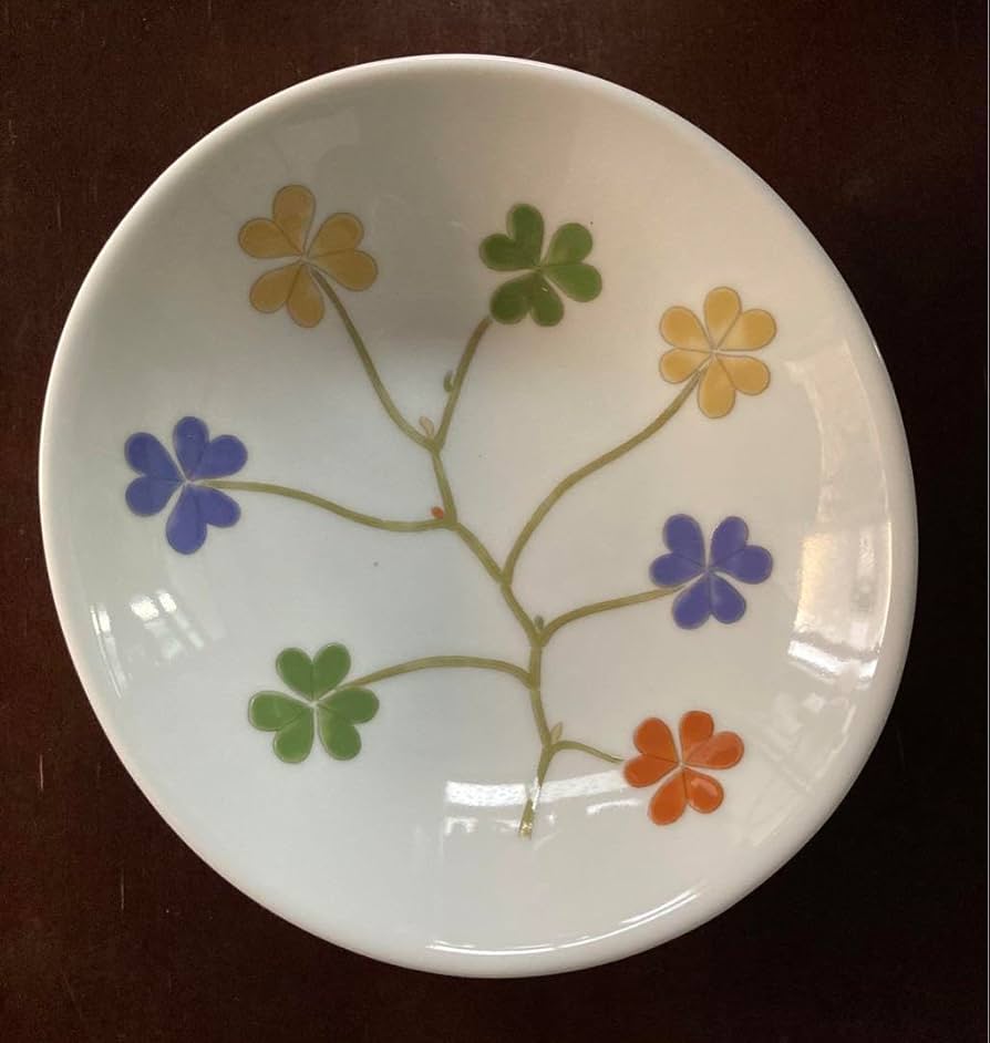 Amazon | 深川製磁 採み草 楕円取皿揃 箱入り 5枚 宮内庁御用達