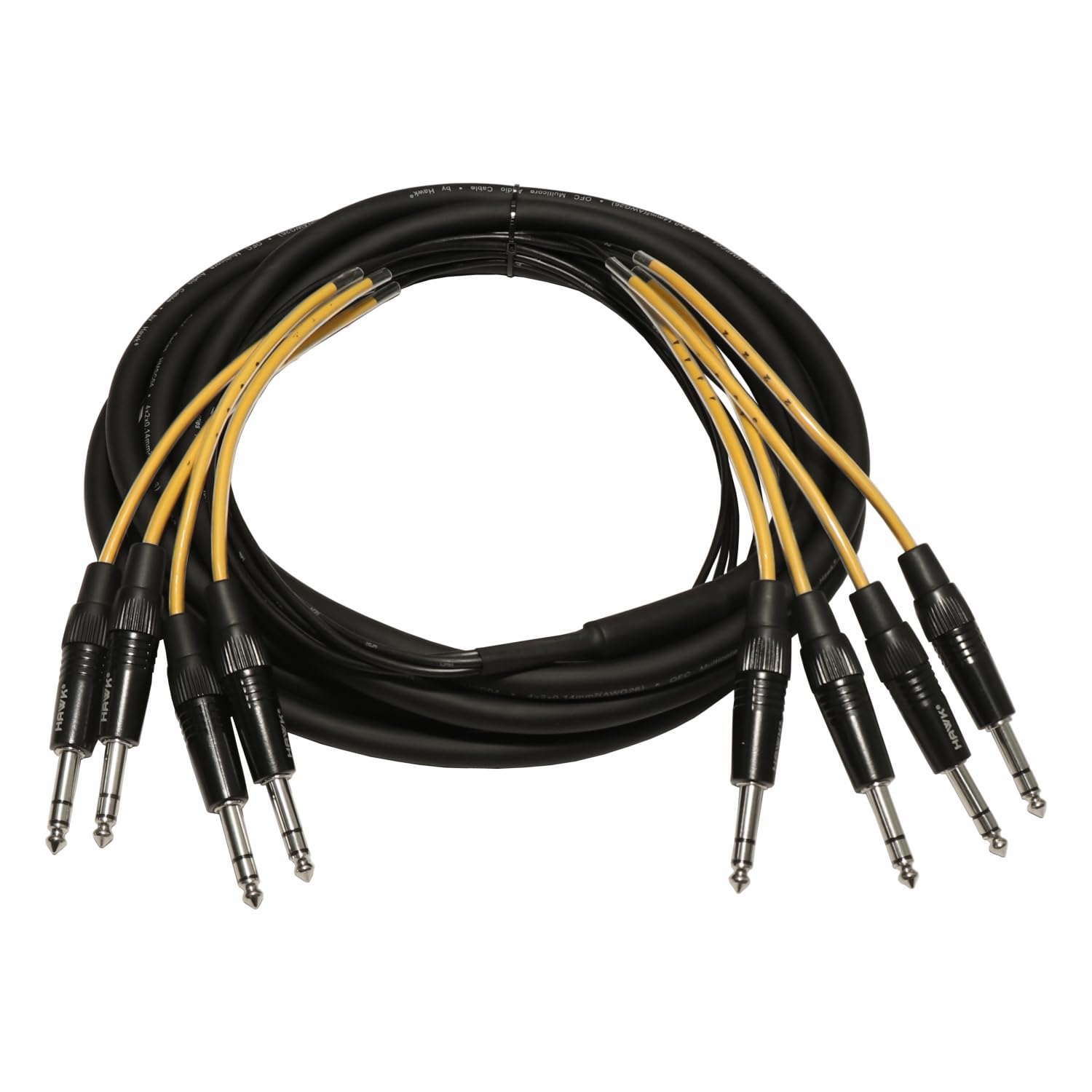 Hawk HST4LU05 TRS Snake Cable (4 Channels) 5 M Patch Studio, Stage, Live Sound Recording Multicore Cords-image-13