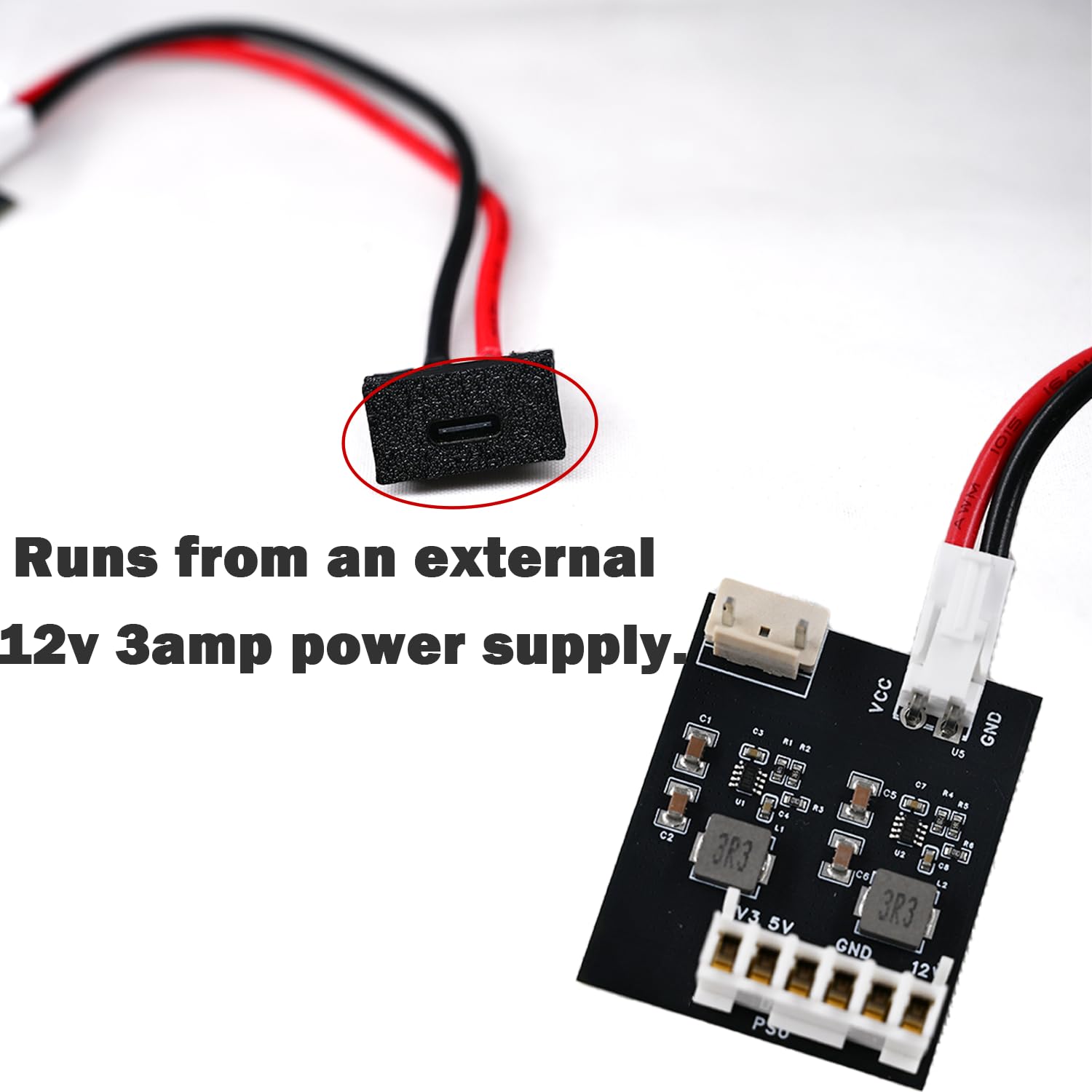 Type-C PSU 12V Power Board Compatible with SEGA Dreamcast Game Console Power Supply Replacement For DC DreamPSU Power Supply Board