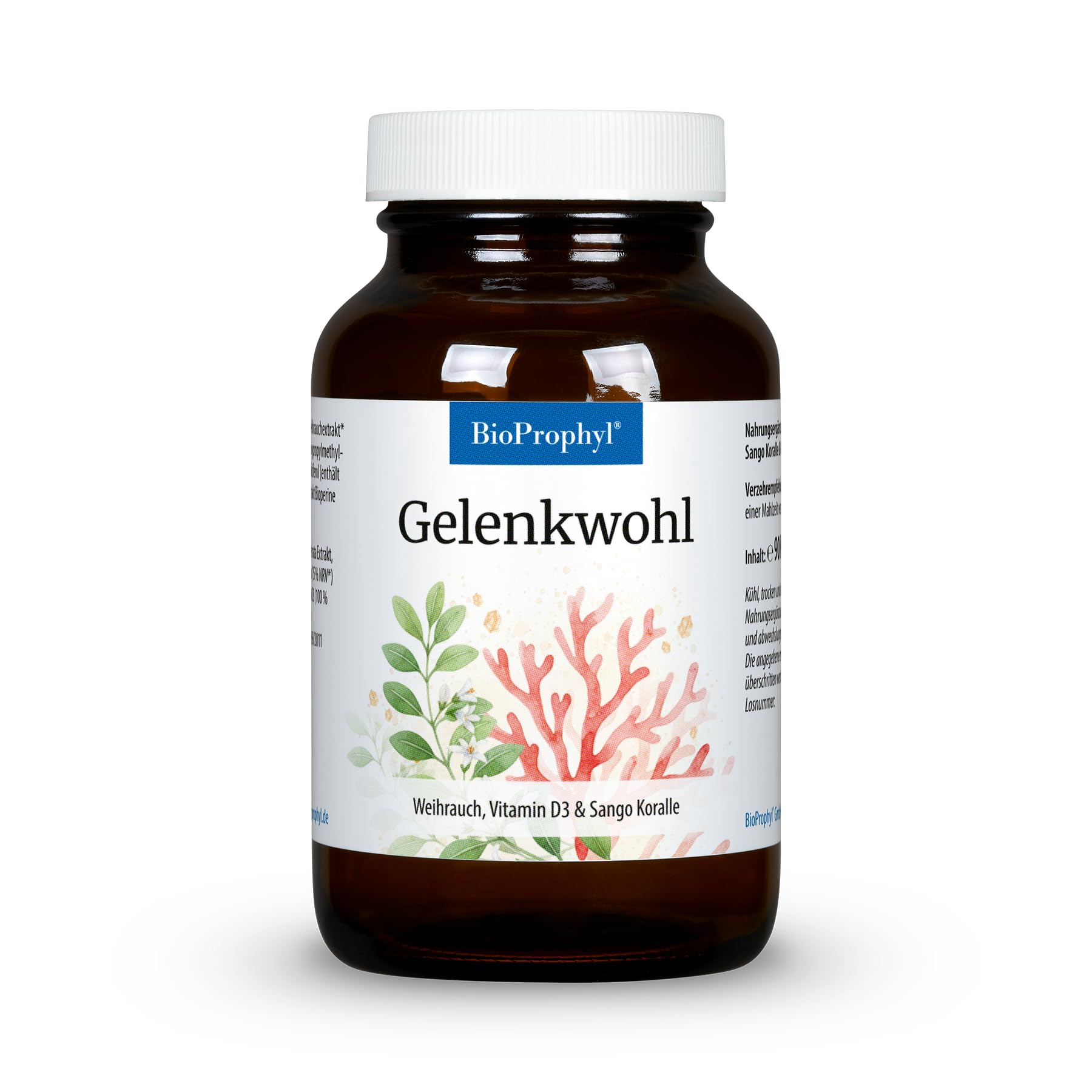 Gelenkwohl - 400 mg Weihrauch 85% Boswellia serrata (90 Kapseln)