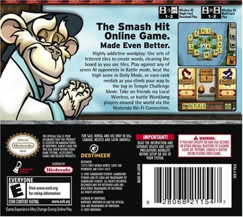 Word Jong - Nintendo DS (Renewed)
