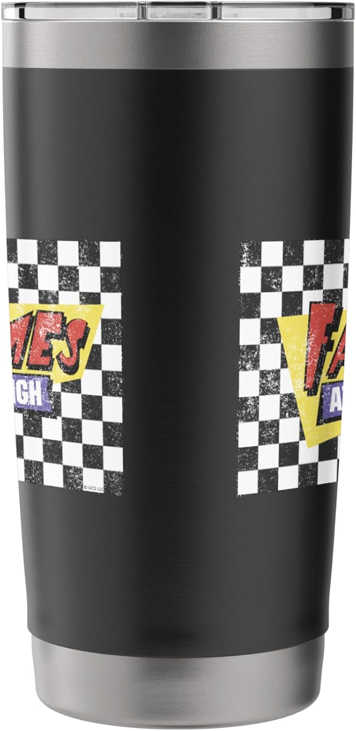 Fast Times at Ridgemont High Checked Logo Stainless Steel Insulated Tumbler image 2