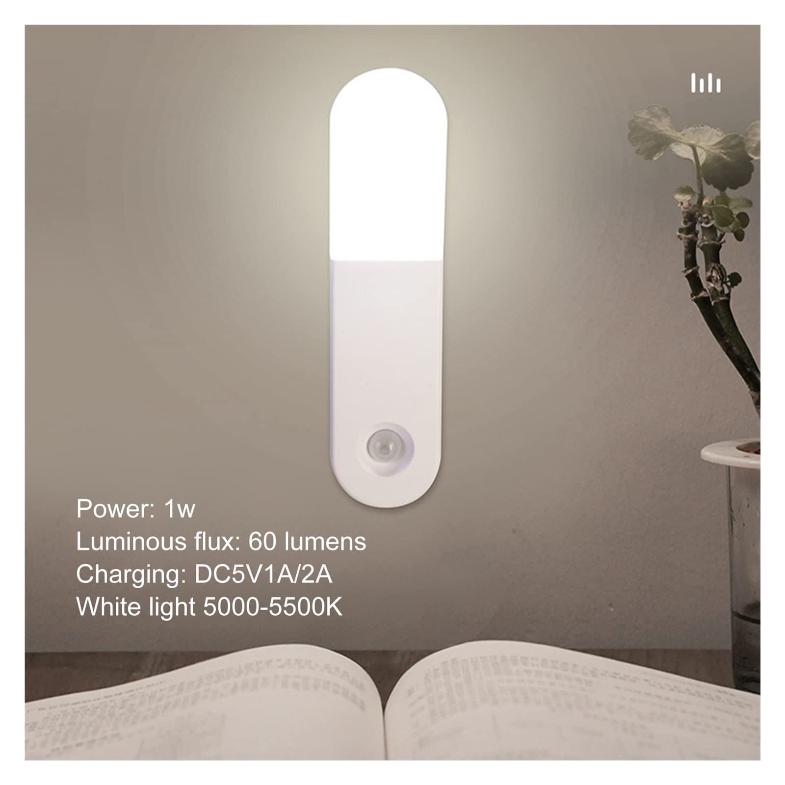 UGPET bewegingssensor licht binnen LED Ultra-dunne induction