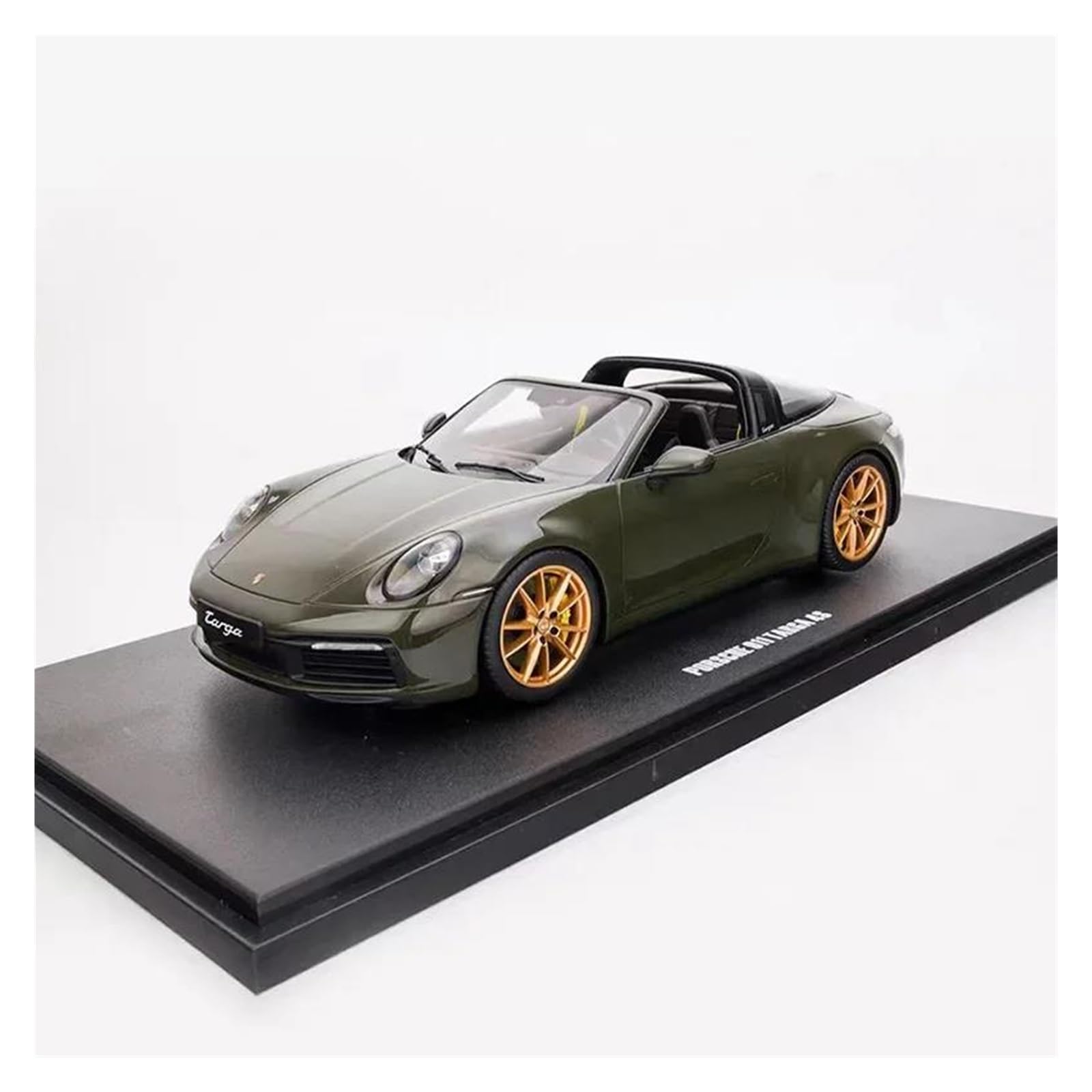 Metallo Scala Replica Modellino Di Auto In Resina In Scala 1 18 Adatto Per Porsche 911 992 Targa 4S/Targa 4 Modello Statica Decorazione Per La Casa Hobby Veicoli Giochi Set