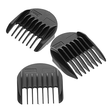 3pcs Hair Clipper Guards Compatible with Flyco Durable Cutting Guides for Precision Control Trimmer Combs for Haircuts Beard Pet Grooming