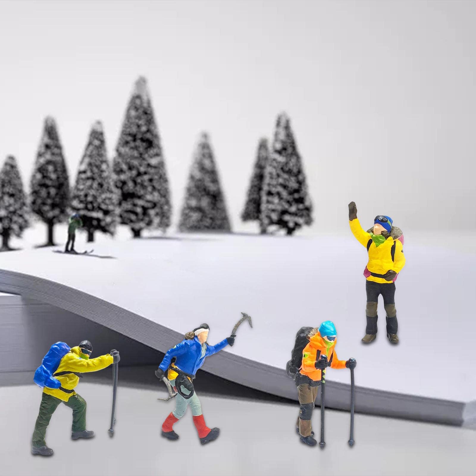 1:87 Wandernde Miniatur Menschen Figuren